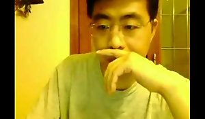 1893894 amateur chinese fastener on webcam