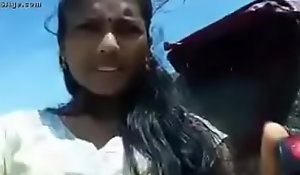 Indian legal age teenager outdoor in salwar