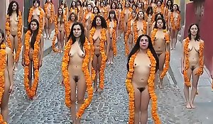 Mexican nude group powerful video