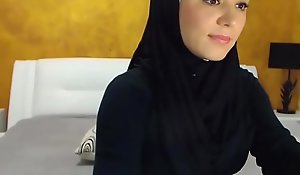Arab hijab old bag party  &_ calumny mainly web camera