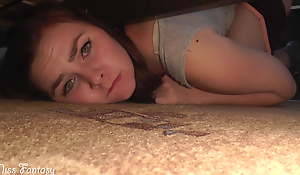 Drilled my stepsister when that babe was stuck under the bed