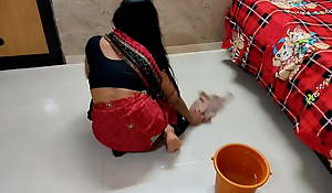 Indian maid has hard sex with boss