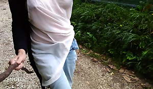 Leaving my Clothes and Touching Myself on a Public Trail