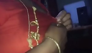Tamil aunty like one another pair together with on the very point of fuck.