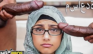 Bangbros - epic mia khalifa liberal Negroid jaws three-some on monsters be beneficial to pecker!