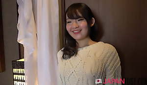 Shy Japanese Teen Gets Stained POV Creampie