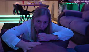 Cuckold husband watches young blonde wife with a BBC