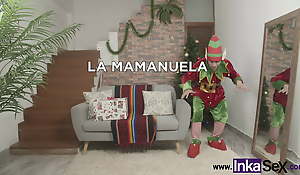 Mamanuela surprises will not hear of elf with a terrible fuck