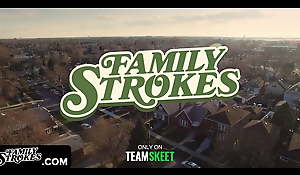 Family Strokes - Horny Stepparent Cures His Cute Stepdaughter’s Nightmares To Passionate Hardcore Fuck