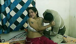 Indian xxx hot milf bhabhi has hardcore sex with NRI devar! Bengali hot