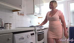 AuntJudys - 48yo Busty BBW Step-Auntie Star gives you JOI in be transferred to Kitchen