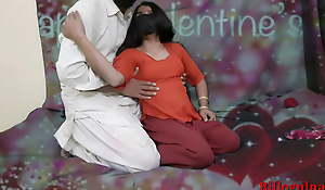Desi indian step keep alive celebrating Valentine's day surrounding her  step brother