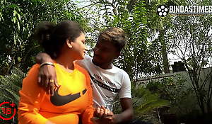 Dirty small fry Suman fucks his sexy Indian Bhabhi outdoors and indoors - hardcore anal fuck