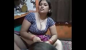 Butter up aunty showing pussy