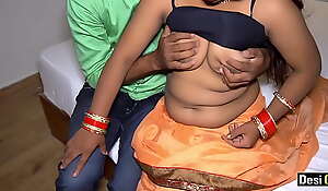 New Indian Bawdy cleft Fucking When Bhabhi Alone at Night